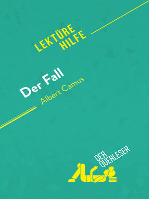 cover image of Der Fall von Albert Camus (Lektürehilfe)